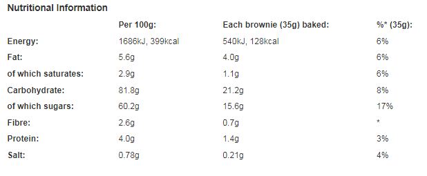 Betty Crocker Chocolate Fudge Brownie Mix 415g (Pack of 4)
