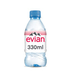 evian Still Natural Mineral Water 33cl (Pack of 24)