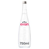 evian Still Natural Mineral Water Glass Bottle 750ml (Pack of 12)
