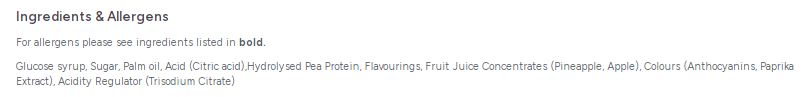Barratt Fruit Salad and Black Jacks Chews 1 Kilo Bag