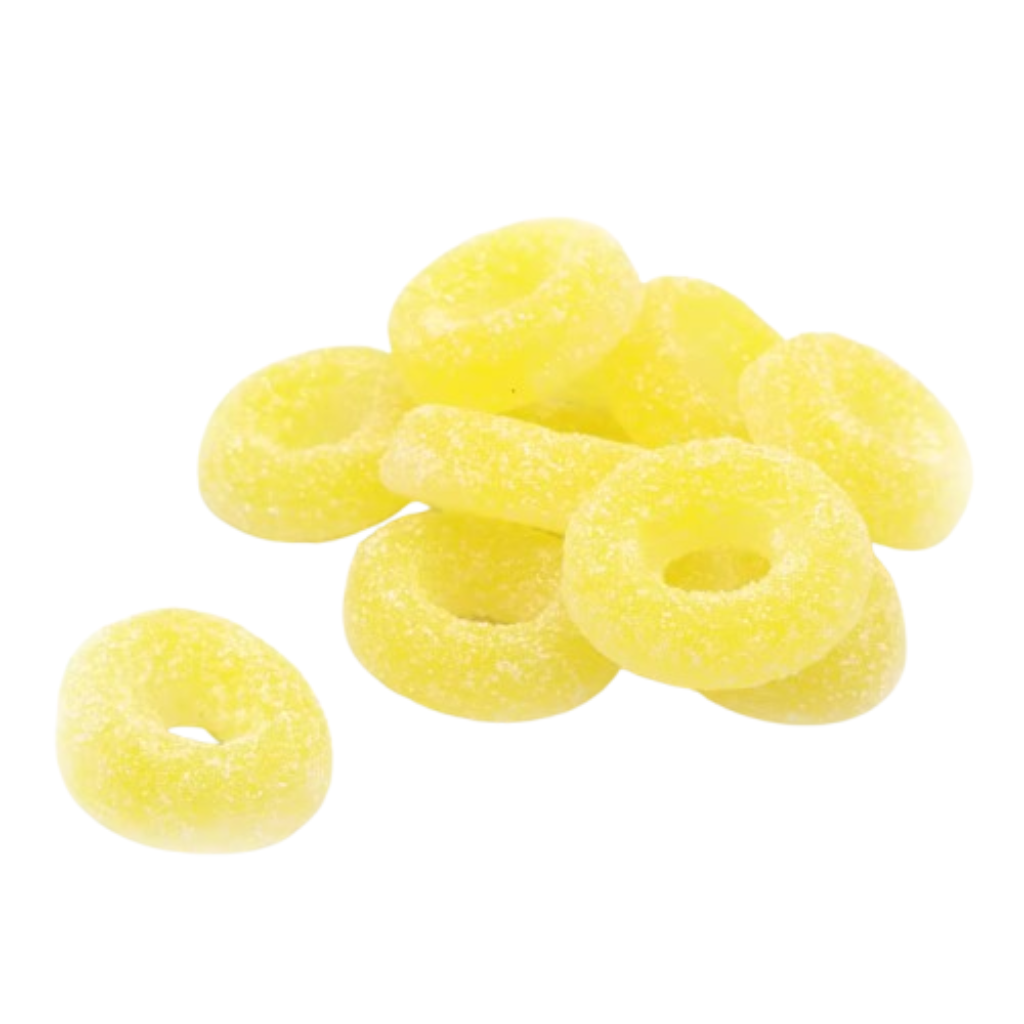 Zorba Online Fizzy Pineapple Rings 100g Bag