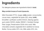 Carol Anne Milk Chocolate Orange Peel 100g Bag