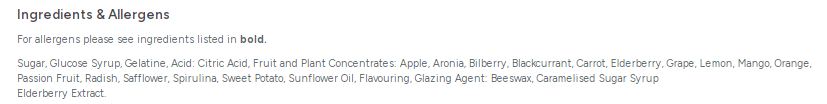 Haribo Jelly Babies 100g Bag