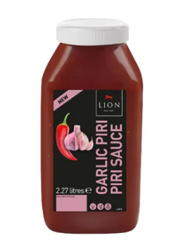 Lion Garlic Piri Piri Sauce 2.27Ltr (Pack of 2)