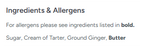Zorba Online Ginger Creams 1kg Bag
