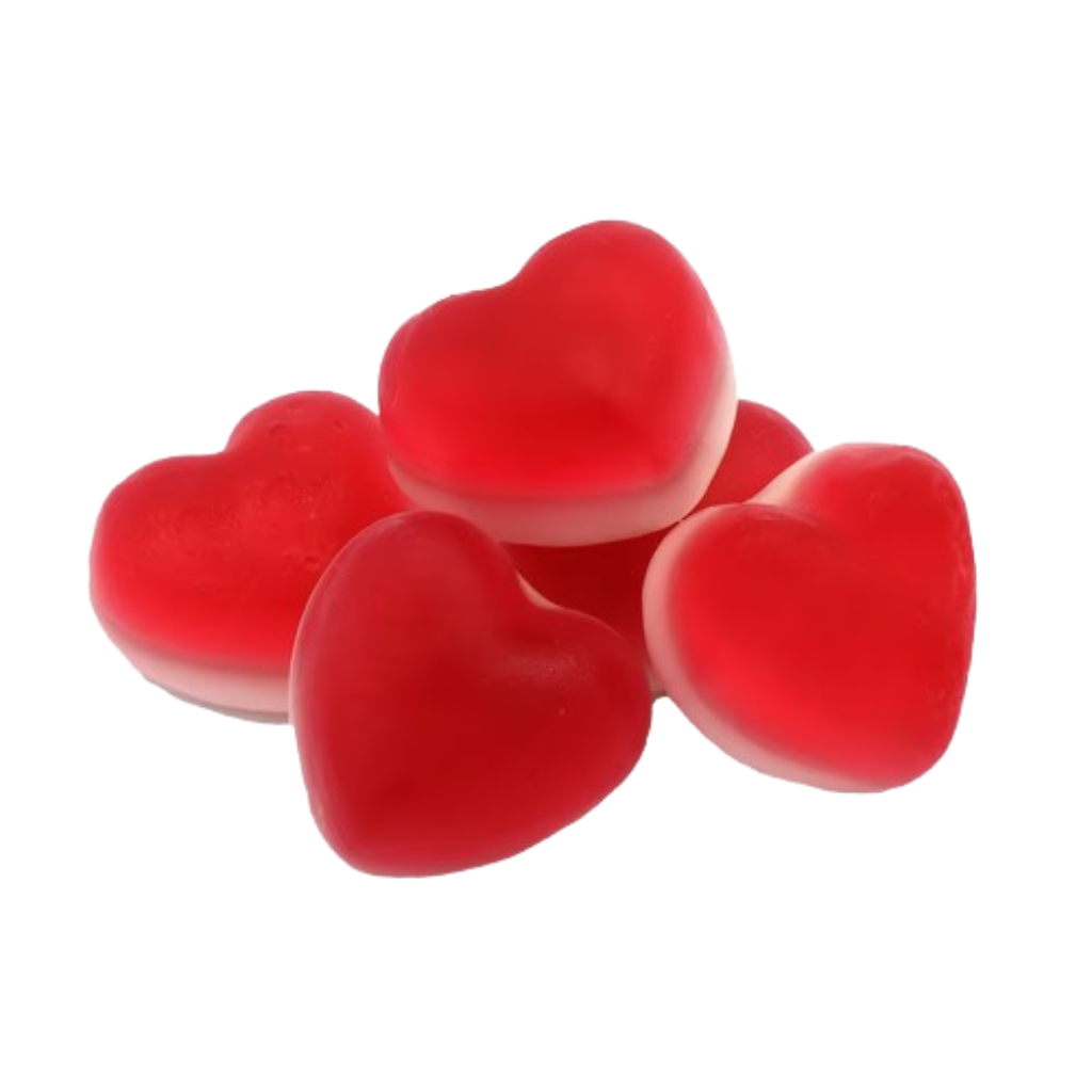 Zorba Online Gummy Hearts 500g Bag