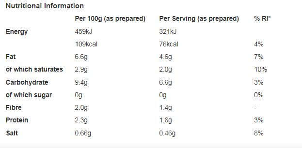 Ko-Lee Instant Noodles Curry Flavour 5 x 70g (Pack of 6)