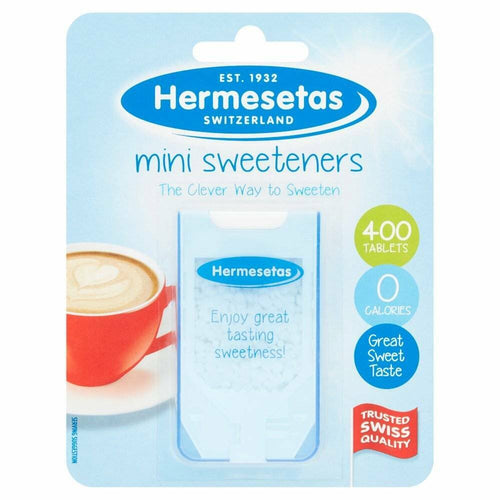 Hermesetas Mini Sweeteners 300 Tablets 3.9g (Pack of 12)