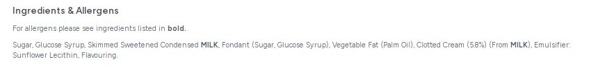 Stockley's Clotted Cream Fudge 100g Bag