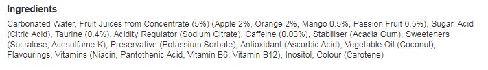 Boost Energy Juic'd Mango & Tropical Blitz 500ml (Pack of 12)