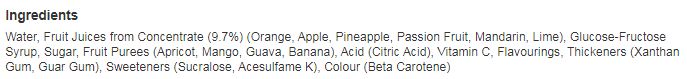 Sunpride Tropical Juice Drink 250ml (Pack of 24)
