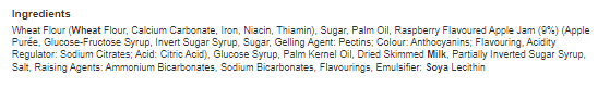 Fox's Favourites Jam 'n' Cream Raspberry & Vanilla 150g (Pack of 12)