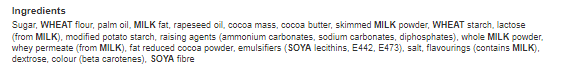 Cadbury Crunchy Melts Chocolate Centre 156g (Pack of 12)