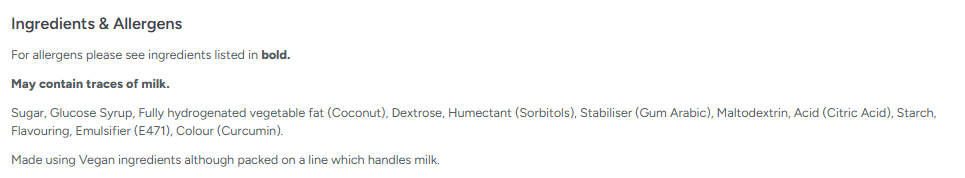 Zorba Online Lemon Bon Bons 500g Bag