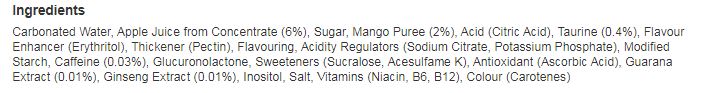Rockstar Juiced El Mango Can 500ml Can (Pack of 12)
