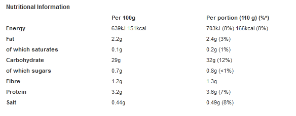 Bens Original Golden Vegetable Microwave Rice 250g (Pack of 6)