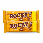 Fox's Biscuits Rocky Caramel Biscuit Bars 7 Bars Multipack 136.5g (Pack of 12)