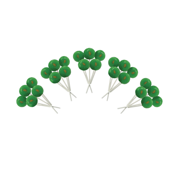 Dobsons Mango Mega Lollies 25 Unwrapped Lollipops Bag British Gluten Free and Vegetarian Friendly Candy Lolly