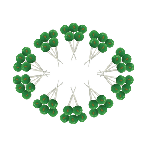 Dobsons Mango Mega Lollies 50 Unwrapped Lollipops Bag British Gluten Free and Vegetarian Friendly Candy Lolly