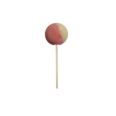 Dobsons Marshmallow Mega Lollies 25 Unwrapped Lollipops Bag British Gluten Free and Vegetarian Friendly Candy Lolly