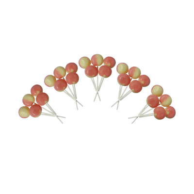 Dobsons Marshmallow Mega Lollies 25 Unwrapped Lollipops Bag British Gluten Free and Vegetarian Friendly Candy Lolly