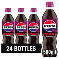 Pepsi Max Cherry No Sugar Cola Bottle 500ml (Pack of 24)