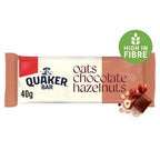 Quaker Oat Cereal Bar Chocolate & Hazelnuts 40g (Pack of 20)