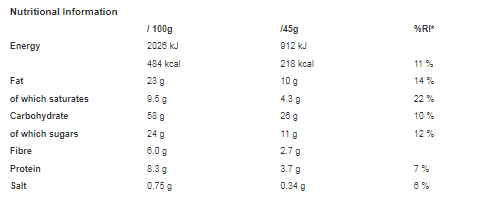 Kellogg's Crunchy Nut Granola Hazelnut & Chocolate 380g (Pack of 6)