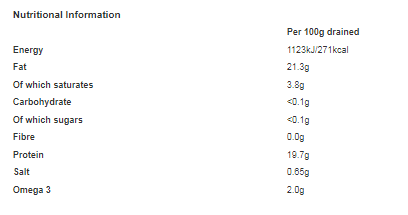 Princes Mackerel Fillets Sunflower Oil 125g (Pack of 10)