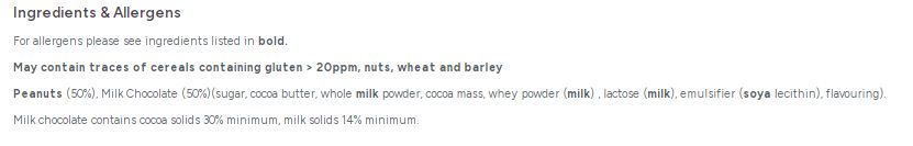 Zorba Online Milk Chocolate and Peanut Clusters 100g Bag