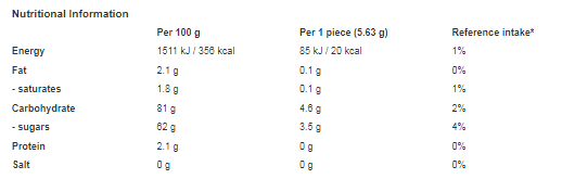 Chupa Chups Green Apple-Lemon-Orange Strawberry Flavour Soft Candy Belts 90g (Pack of 18)