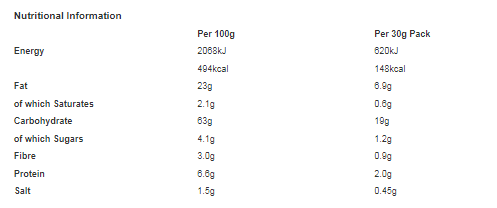 Space Raiders Beef Crisps 30g (Pack of 36)