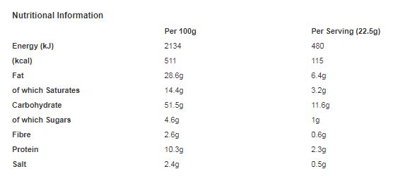 Jacob's Mini Cheddars Original Snacks 45g (Pack of 30)