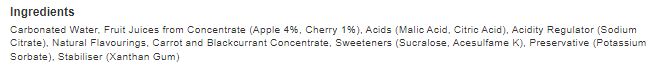Tango Zero'd Cherry Sugar Free Bottle 2 Ltr (Pack of 6)