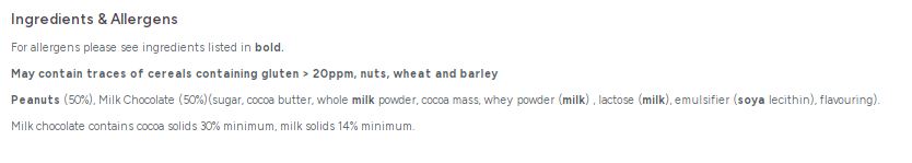 Zorba Online Milk Chocolate and Peanut Clusters 250g Bag