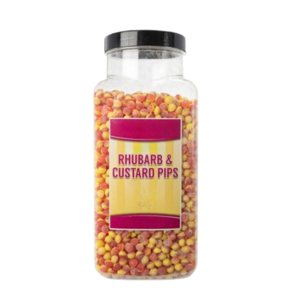 Dobsons Rhubarb & Custard Pips 2.72kg (Pack of 1)