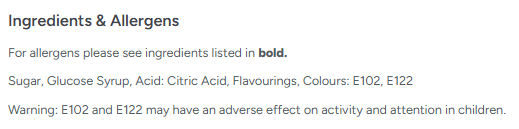 Zorba Online Rhubarb and Custard Twists Individually Wrapped 250g Bag