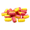 Zorba Online Rhubarb and Custard Twists Individually Wrapped 250g Bag