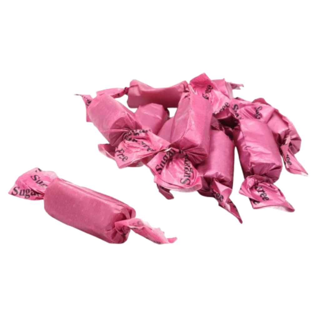 Zorba Online SUGAR FREE Rum and Butter Toffee Candy Individually Boozy and Creamy Flavour Hard Boiled Candy 2kg Bag Vegetarian and Gluten Free British Sweets