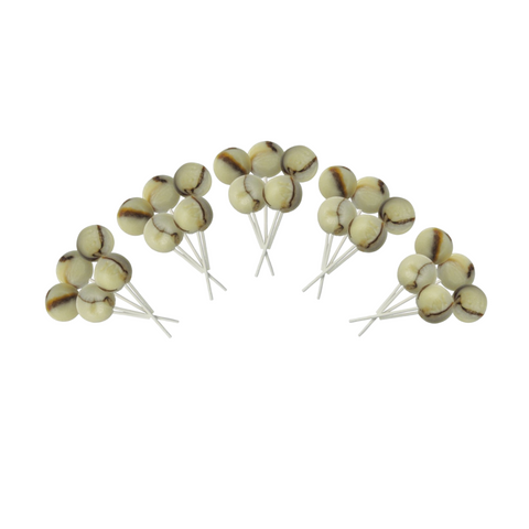 Dobsons Salted Caramel Mega Lollies 25 Unwrapped Lollipops Bag British Gluten Free and Vegetarian Friendly Candy Lolly