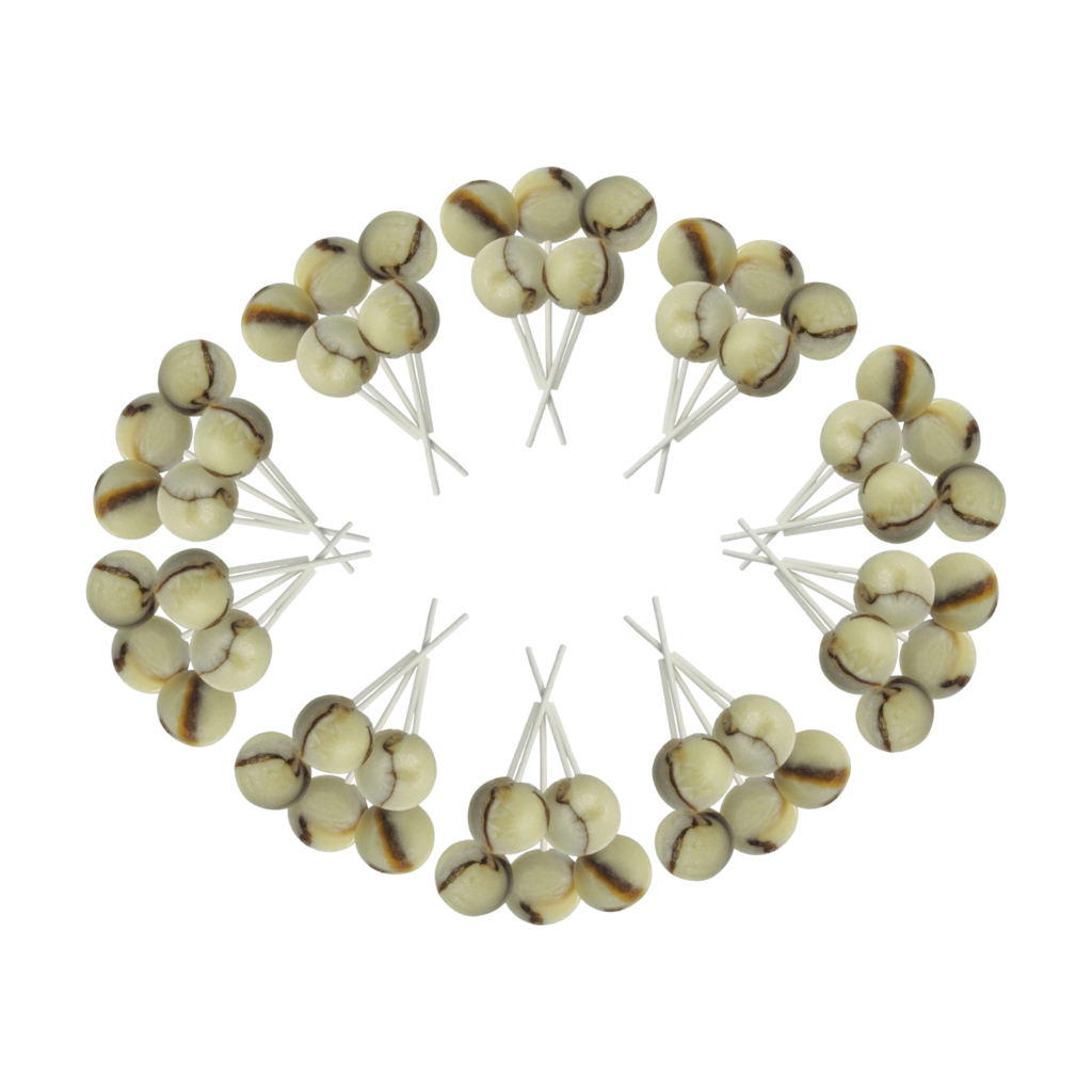 Dobsons Salted Caramel Mega Lollies 50 Unwrapped Lollipops Bag British Gluten Free and Vegetarian Friendly Candy Lolly