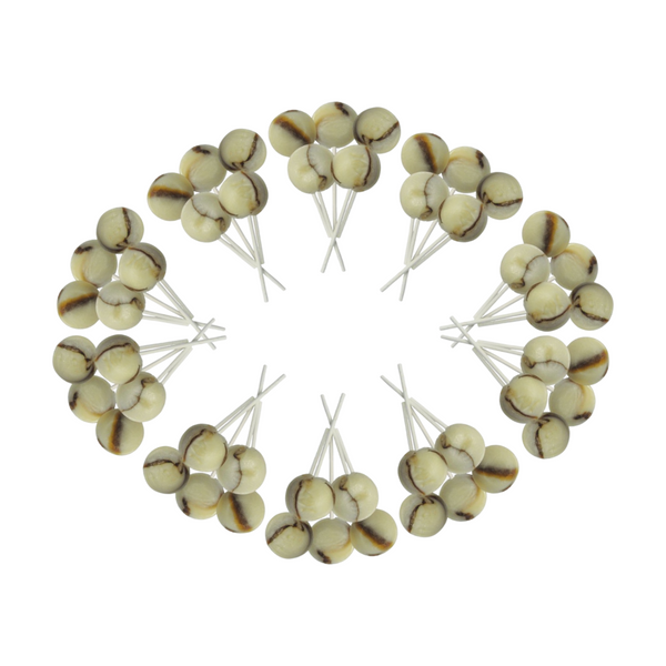 Dobsons Salted Caramel Mega Lollies 50 Unwrapped Lollipops Bag British Gluten Free and Vegetarian Friendly Candy Lolly