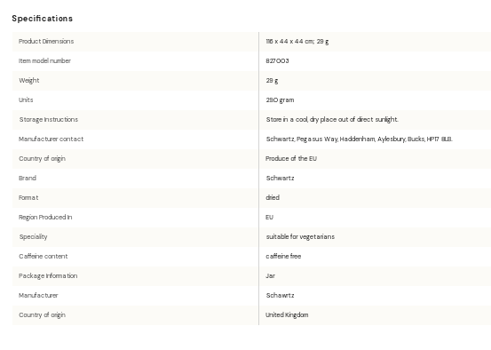 Schwartz Crushed Chilli Flakes 29g (Pack of 6)