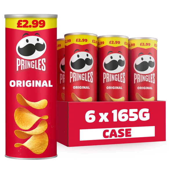 Pringles Original 165g (Pack of 6)