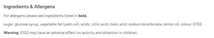 Zorba Online Sherbet Lemons Individually Wrapped 250g Bag