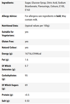 Dobsons Sherbet Pips 500g (Pack of 1)