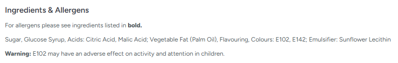 Stockley's Sour Apple Cubes 3kg Bag