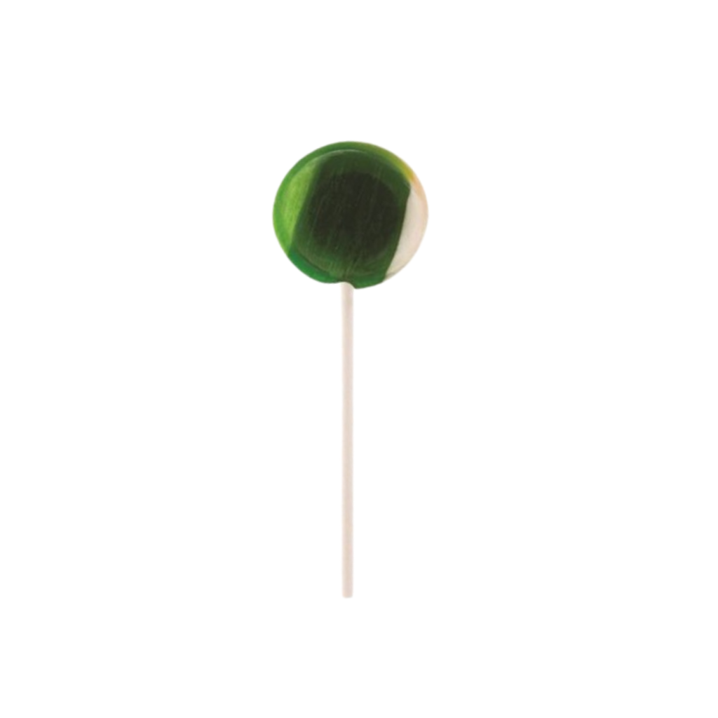 Dobsons Sour Apple Mega Lollies 50 Unwrapped Lollipops Bag British Gluten Free and Vegetarian Friendly Candy Lolly