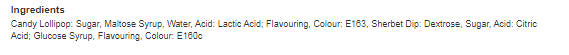 Paint Splash Fruit Flavour Lollipops with Sherbet Dip Orange & Strawberry 39g (Pack of 12)
