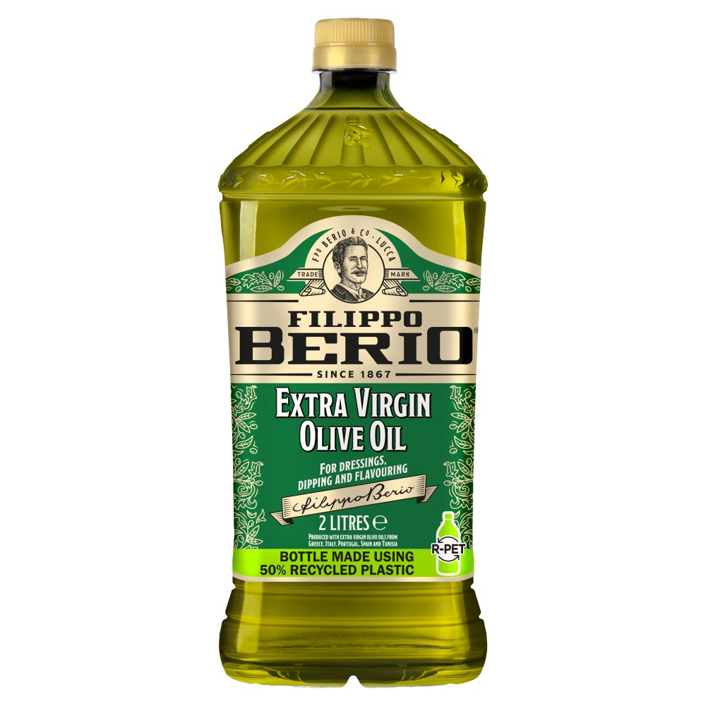 Filippo Berio Extra Virgin Olive Oil 2Ltr (Pack of 6)